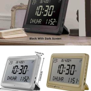 Azan Clock Portable - Multifunction & Compact (Set C - 3 Pieces)